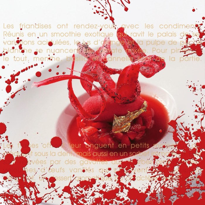 Création de toiles sur le thème de chaque chambre de l'Hôtel Kléber, selon les pâtisseries de Christophe Felder, par l'Agence Cré Home.