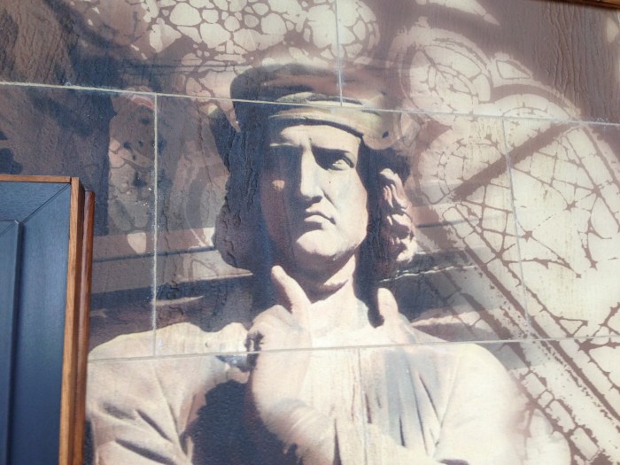 Création d'une fresque mural sur pierre pour Minéral Koncept par l'Agence Cré Home.