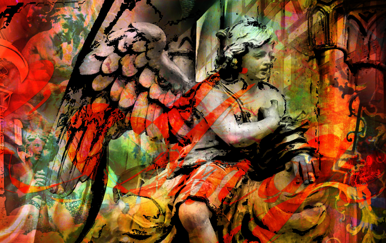 Toiles Restaurant A l'Ange par l'Agence Cré Home.