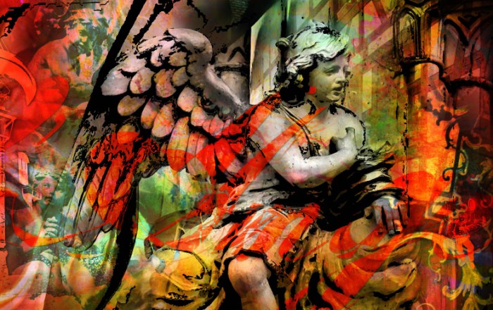 Toiles Restaurant A l'Ange par l'Agence Cré Home.