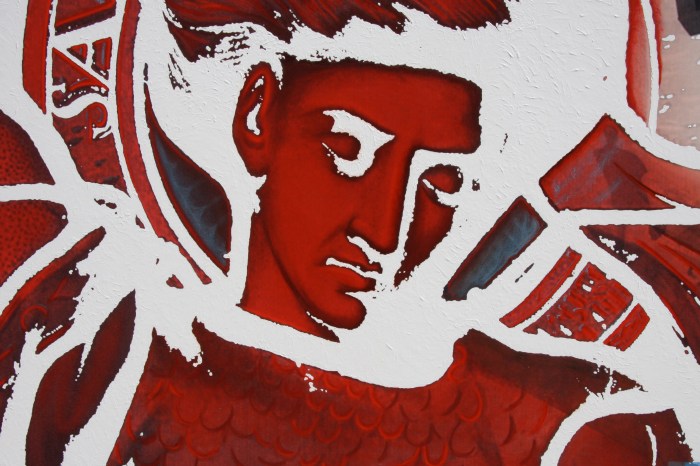 Création et réalisation d'une toile pour Magade - Hôtel Design par l'Agence Cré Home.